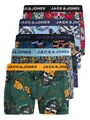 Produktbild: Jack & Jones Boxershorts Jacvel (5-St., 5er Pack) gute Passform durch elastische Baumwollqualität