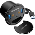 Produktbild: Graugear Tablet USB 3.0 Tisch-Hub mit Audio- und Mikrofonanschluss (USB-A, 5 Ports) (G-THUB-AU-60)