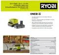 Produktbild: RYOBI 18 V Akku-Starter-Set RC18120-120 **UVP 105,39 €**