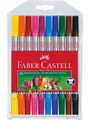 Produktbild: Faber-Castell Filzstift Faber-Castell Filzstifte Doppelfasermaler 10er Set