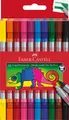 Produktbild: Faber-Castell Filzstift Faber-Castell Doppelfasermaler 10er Etui