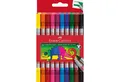 Produktbild: Faber-Castell Filzstift FABER-CASTELL Doppelfasermaler, 10er Etui