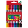 Produktbild: Faber Castell Doppelendig Faser Spitze Stifte 10 Packung Malset