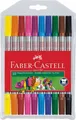 Produktbild: Faber-Castell 151110 Doppelfasermaler, 10er Filzstifte