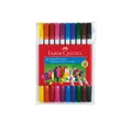 Produktbild: Faber-Castell 1110 - Doppelfasermaler, 10er Etui