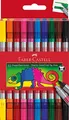 Produktbild: Faber-Castell Doppelfasermaler 10er Etui, 