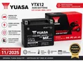 Produktbild: Yuasa YTX12-BS  51012 Motorradbatterie gefüllt und geladen VRLA / AGM 51012