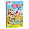 Produktbild: HABA Nice Ice – Spannendes Karten-Wettlaufspiel für Kinder ab 5 Jahren – Variable Rennstrecke & schnelle Runden – Kompakte Schachtel für unterwegs – 2013171001