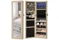 Produktbild: SONGMICS Schmuckschrank Spiegelschrank Wandspiegel Schmuck-Organizer mit LED Beleuchtung and Spiegel