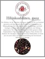 Produktbild: Lerbs & Hagedorn, Hibiskusblüten ganz | 1kg (ca. 81 Liter) Hibiskusblüten