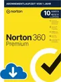 Produktbild: Symantec Norton 360 Premium inkl. 75 GB, 10 Geräte, 1 oder 2 Jahre, Blitzversand