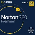 Produktbild: NORTON 360 PREMIUM 10 Geräte /1 Jahr Internet Security 2024 - KEIN ABO / KEY EU