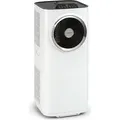 Produktbild: Klarstein Kraftwerk Smart 12K Mobiles Klimagerät – 12000 BTU, 35-59 m2, App & Alexa Steuerung, 3-in-1 Kühlung, Entfeuchter & Ventilator, Leise... - Weiß