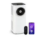 Produktbild: Mobile Klimaanlage WiFi Klimagerät mobil 12000 BTU Ventilator 410 m³/h Weiß