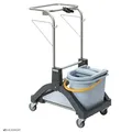 Produktbild: VERMOP Reinigungswagen AquvaViz Wringboy