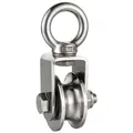 Produktbild: Umlenkrolle Stahlseil, Umlenkrollen mit 2 Kugellager, Seilrolle Fitness Edelstahl 304 Flaschenzug für Stahlseil, Tragkraft 500kg