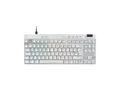 Produktbild: LOGITECH PRO X TKL RAPID mit magnetischen Analogschaltern, Gaming-Tastatur, kabelgebunden, White