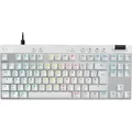 Produktbild: Logitech G Pro X TKL Rapid Gaming-Tastatur Weiß QWERTZ