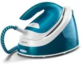 Produktbild: Philips PerfectCare Compact Bügelstation, Keramikbügelsohle, 120 g/min konst. Dampf, 6.0 bar, 2400 W, Blau (GC6815/20)