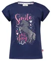 Produktbild: SALT AND PEPPER Mädchen T-Shirt  Pferd  mit Strass gr 104 /  110 true navy