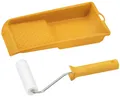 Produktbild: COLOR EXPERT Lackierroller-Set, Schaumwalze fein 11 cm, Farbwanne 15x32 cm