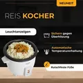 Produktbild: Adler AD 6418 Reiskocher weiß 300W - Transparent