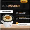 Produktbild: Adler Reiskocher Adler AD 6418 Reiskocher weiß 300W