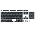 Produktbild: ASUS ROG RX PBT Doubleshot Tastenkappen-Satz Schwarz 90MP02P0-BAUA00