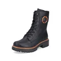 Produktbild: Rieker Damen Klassische Stiefeletten 72613, Frauen Stiefeletten,Boots,Stiefel,Bootee,Booties,halbstiefel,Kurzstiefel,schwarz (00),36 EU / 3.5 UK