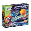 Produktbild: Clementoni Wissenschaft und Spiel Lab – Das Sonnensystem, Umlaufbahn von Erde und Mond, Wissenschaftsspiel für Kinder ab 6 Jahren, um den Kosmos zu entdecken, mit Puzzle 150 Teile, Made in Italy