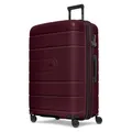 Produktbild: REDOLZ Hartschalen Check-in Koffer | Großer XL Trolley 51 x 32 x 76 cm mit Dehnfalte aus hochwertigem, leichtem Polypropylen | 4 Doppelrollen & TSA (Essentials 11)