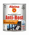 Produktbild: Alpina Metallschutzlack Anti-Rost Weiß 750 ml glänzend