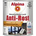 Produktbild: Metallschutz-Lack Anti-Rost 750 ml weiß glänzend Metallack Schutzlack - Alpina