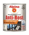 Produktbild: Alpina Metallschutzlack Anti-Rost Weiß glänzend 750ml