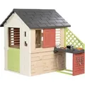 Produktbild: Smoby Life Spielhaus Natur mit Küche 127 cm x 145 cm x 110 cm