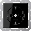 Produktbild: Jung SCHUKO-Steckdose A 1520 BF SW A1520BFSW
