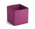 Produktbild: Zeller Present Aufbewahrungskorb Aufbewahrungsbox, Vlies, lila, 32 x 32 x 32 cm