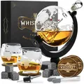 Produktbild: Whiskey Karaffe Set - Whiskey Geschenkset - Geschenke für Männer - Männergesc...
