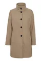 Produktbild: OXMO OXValerine Damen Wintermantel Wollmantel Winterjacke hochabschließender Kragen, Größe:38, Farbe:Dune Melange (1710091)