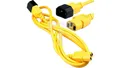 Produktbild: Stromverlängerungskabel 230V IEC320 C14/ C13 1,8m gelb 
