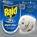 Produktbild: Raid Night & Day Elektrischer Diffusor Fliegen, Mücken und Tigermücken, 1