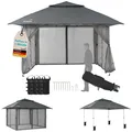 Produktbild: Skandika Pavillon Solvorn 300 Plus Pop Up Faltpavillon 3×3 m UV-Schutz 50+ Neu