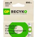 Produktbild: GP Batteries Recharable batteries others (4 Stk., AAA, 850 mAh) (GPRCK85AAA099C4)