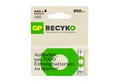 Produktbild: Gp GP ReCyKO NiMH Akku Micro AAA, HR03 1,2V/850mAh, 4 Stück Akku-Set