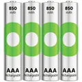 Produktbild: 4er Multipack GP ReCyko Micro (AAA)-Akku NiMH 850 mAh 1.2 V 4 St.