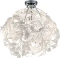 Produktbild: Reality Leuchten Deckenleuchte Leavy, E27 Deckenlampe mit Blätteroptik, Ø 38cm