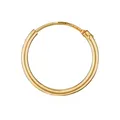 Produktbild: Single (1Stück) Creole 585 echt Gold Ohrring Herren Männer Damen 15mm MF15