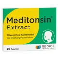 Produktbild: Meditonsin Extract pflanzliche Erkältungstabletten 20 St Tabletten