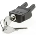 Produktbild: KLICKfix Steckschloss für Racktime Adapter, schwarz