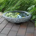 Produktbild: CLGarden Wasserschale Vogeltränke GVT2 rund Vogelbad Granitstein geschliffen